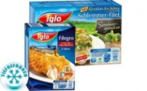 iglo Schlemmer-Filet oder Filegro 1.88 €