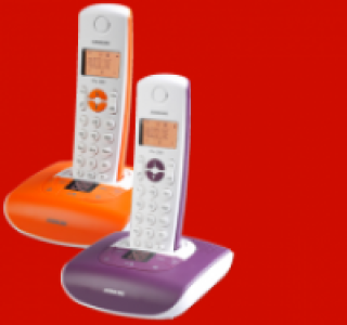 AUDIOLINE Dect-Telefon PRO 280 COLOUR