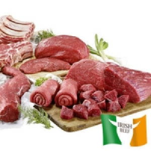 Frischer Irischer Rinderbraten oder Rindergulasch 7.77 €