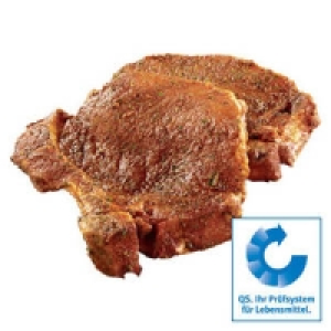 Frisches Grillkotelett, gew&uuml;rzt, Minutenkotelett oder Grill-Ribs