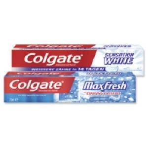 Colgate Zahncreme MaxFresh oder Sensation