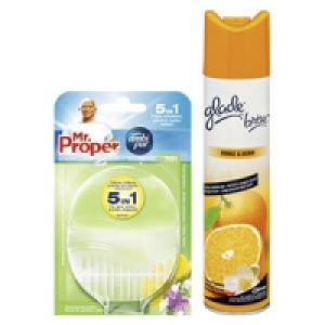 Mr. Proper WC-Stein Starter oder glade by brise Duftspray