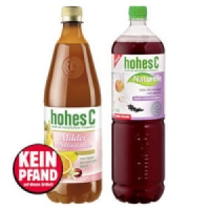 Hohes C oder hohes C Naturelle