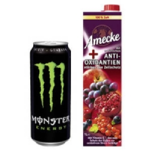 Monster Energy-Drink* oder Amecke Gem&uuml;se, Plus, Intense, Sanfte S&auml;fte
