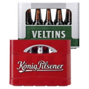 K&ouml;nig Pilsener oder Veltins Pilsener