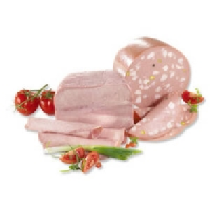 Italo Kochschinken oder Italienische Mortadella