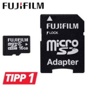 microSDHC-Karte 16 GB 9.99&nbsp;&euro;