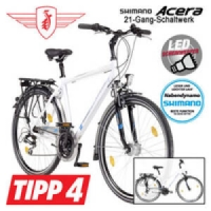 Z&Uuml;NDAPP Alu-Trekkingrad Silver 3.0 Herren 28er oder Damen 26er oder 28 249.99&nbsp;&euro;