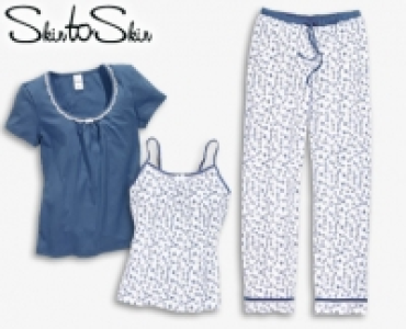 SKIN TO SKIN&reg;Romantisches Nachtw&auml;sche-Set, 3-teilig 12.99&nbsp;&euro;