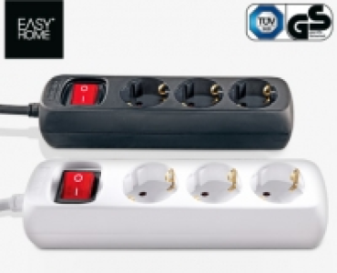 EASY HOME®Steckdosenleiste, 3-fach 2.99 €