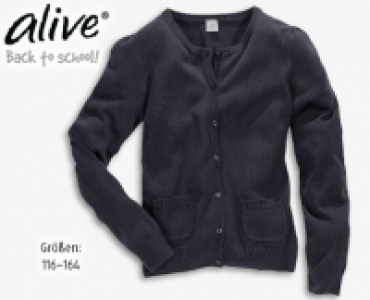 ALIVE®Mädchen-Strickjacke 6.99 €