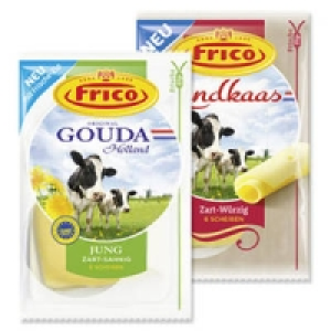 Frico Gouda, jung oder Landkaas, zart-w&uuml;rzig