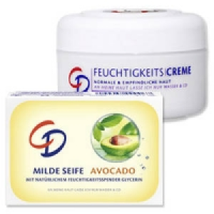 CD Milde Seife oder Feuchtigkeitscreme