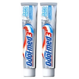 Odol-med 3 Zahncreme Atemklar Eisfrisch, Extra White, Original