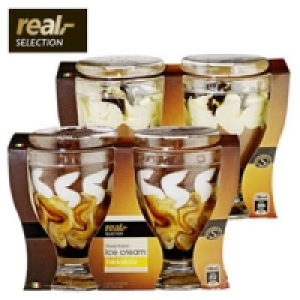 Eis-Dessert im Glas, Tiramis&ugrave;, Zabaione-Amarena oder Vaniglia-Cioccola 3.99&nbsp;&euro;
