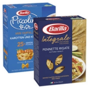 Barilla Integrale Pasta oder Piccolini mit Gem&uuml;sep&uuml;ree