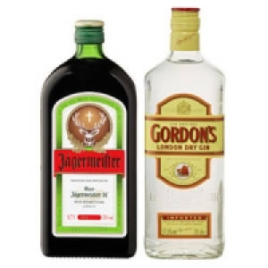 J&auml;germeister oder Gordons London Dry Gin