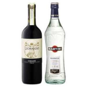 Martini Bianco oder Italien Leonardo Chianti DOCG