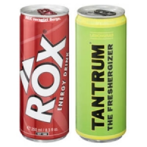 Rox Energy-Drink* oder Tantrum Energy*