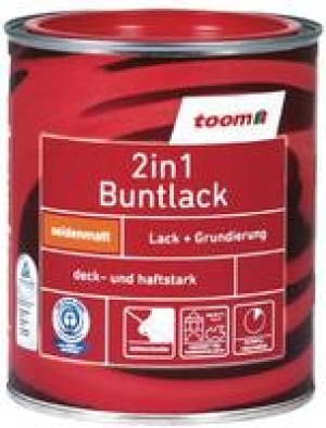 2in1 Buntlack 125 ml 5.99 €