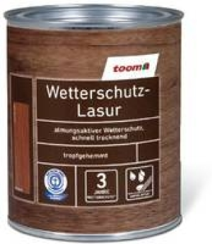 Wetterschutz Lasur 750 ml