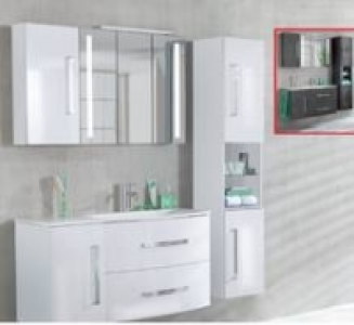 Badblock Lugano , Spiegelschrank