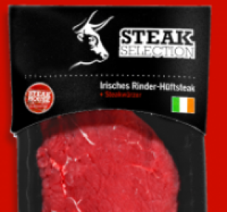 STEAK SELECTION Frisches Rinder-Hüftsteak 3.99 €