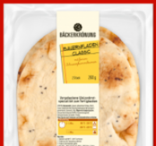 B&Auml;CKERKR&Ouml;NUNG Bauernfladen 1.49&nbsp;&euro;