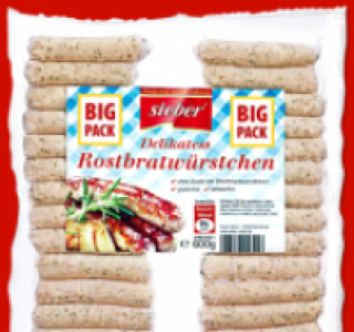 SIEBER Delikatess-Rostbratwürstchen 3.99 €