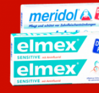 MERIDOL oder ELMEX Zahncreme 3.99 €