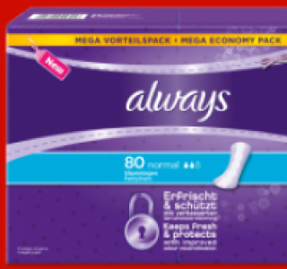 ALWAYS Slipeinlagen 2.99 €