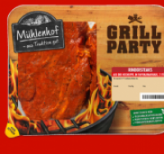 M&Uuml;HLENHOF GRILL-PARTY Rinder-Hochrippensteak