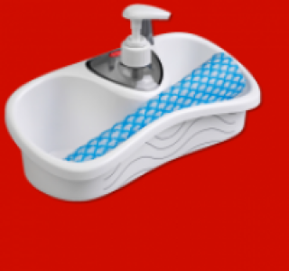 SNIPS Schwammhalter mit Seifenspender 2.99 €