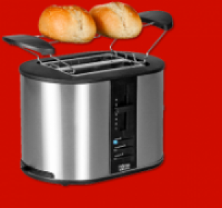 HOME ELECTRIC Edelstahl-Toaster 19.99 €