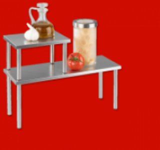 RONDALE Edelstahl-Küchenregal Rechteckig 7.99 €
