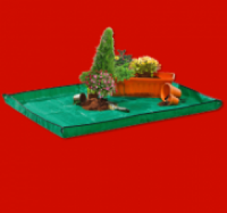 Blumentopf-Unterlage