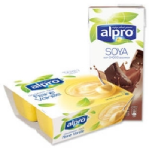 alpro Soya Drink oder Dessert