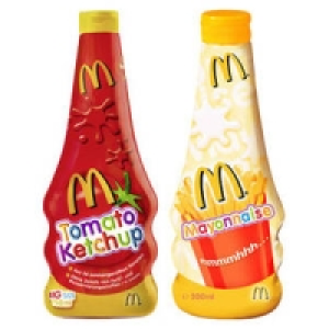 Mc Donalds Tomatenketchup oder Mayonnaise