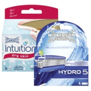 Hydro 5 Rasierklingen oder Intuition Klingen