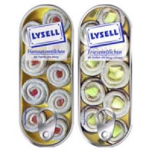 Lysell Gek&uuml;hlte Fischfeinkost, Hanseaten- oder Friesenr&ouml;llchen 1.99&nbsp;&euro;