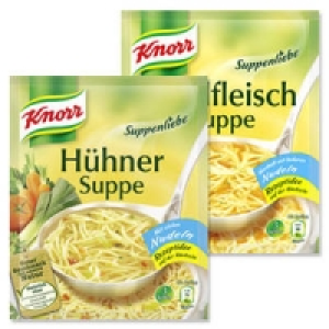 Knorr Suppenliebe, 3 Teller 0.49&nbsp;&euro;