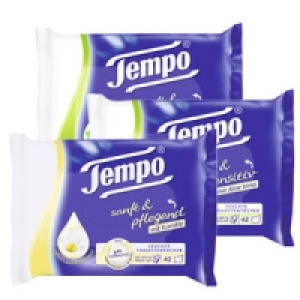 Tempo feuchtes Toilettenpapier 42er-Nachf&uuml;llpackung