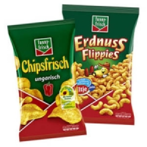 funny-frisch Chipsfrisch, Chio Chips oder Erdnuss Flippies