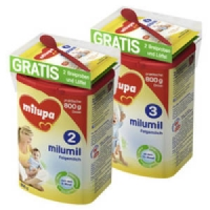 Milumil 2 oder 3 + 2 Breil&ouml;ffel gratis an der Packung