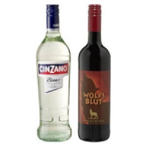 Cinzano Bianco oder Deutschland Baden Wolfsblut Rotwein