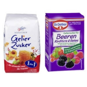 Südzucker Gelierzucker 1plus1, Dr. Oetker Gelierzucker 3 : 1 oder Geli 1.29 €