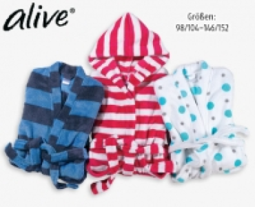 ALIVE®Kinder-Plüschbademantel 7.99 €