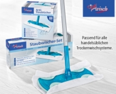 OPTIWISCH®Staubwischer-Set oder 80 Anti-Staubtücher 4.99 €