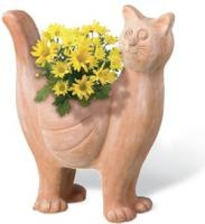 Terrakotta-Katze