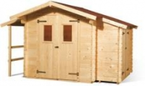 Blockbohlenhaus Tommy Plus